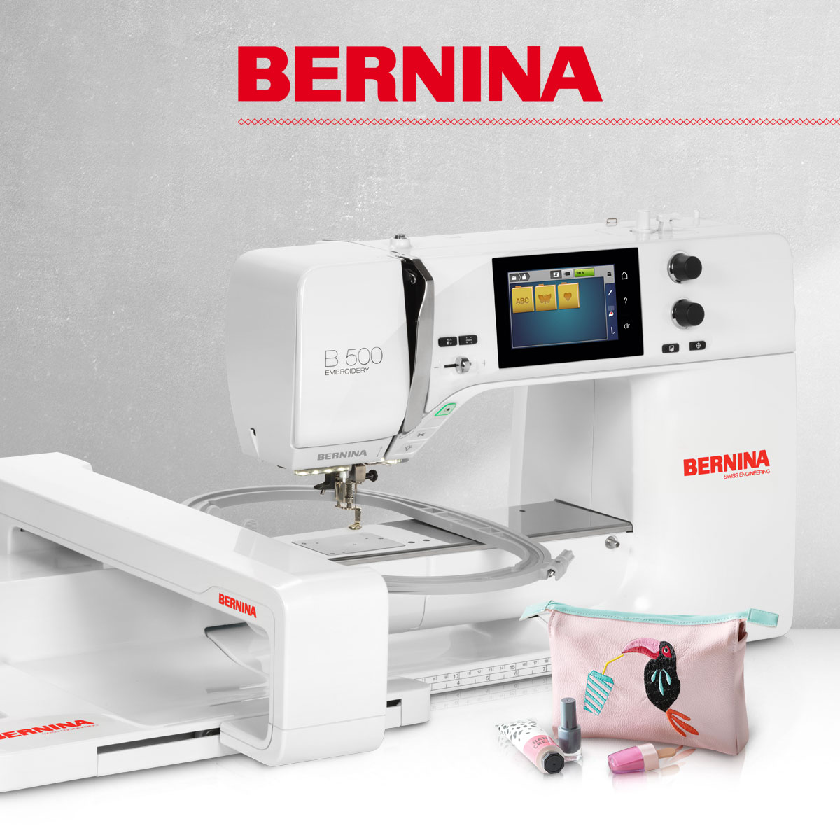 Machine À Broder Bernina 500 - Série 5 - Avec Unité De Broderie à Prix  Carrefour