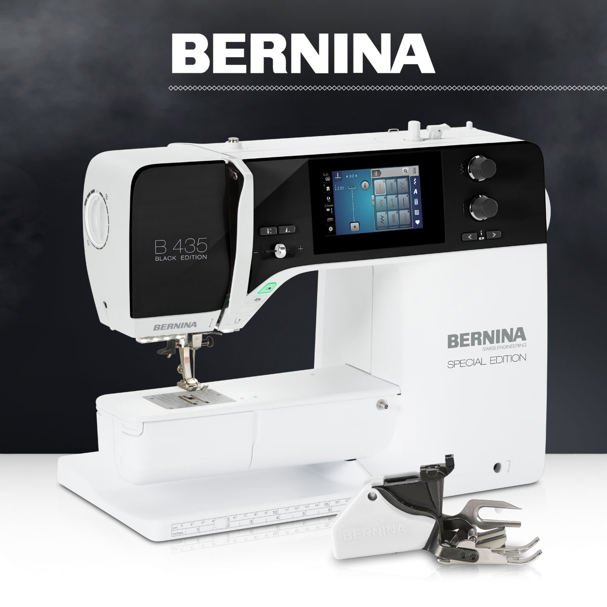 BERNINA 435 Black Edition BERNINA France